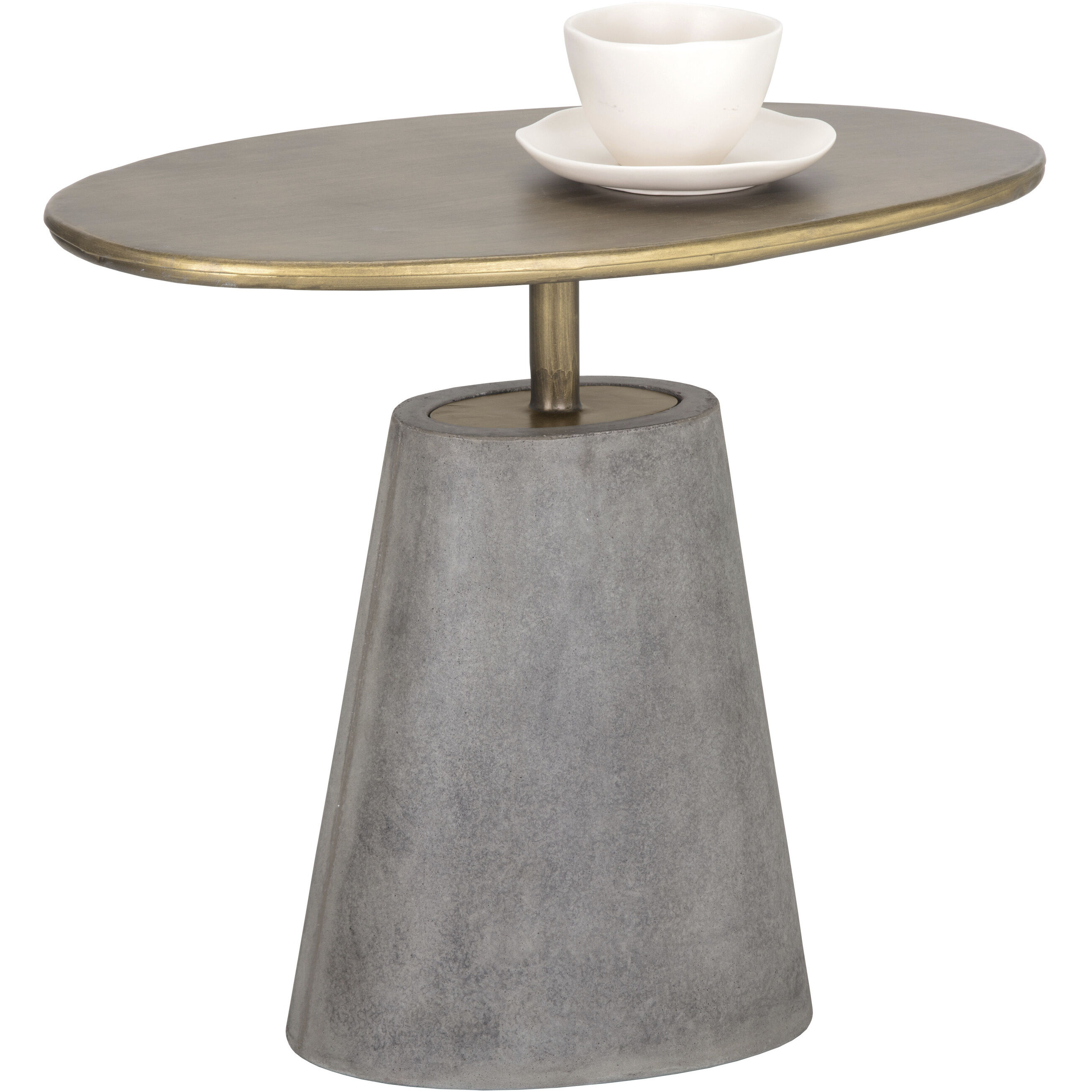 Kadin 22.75 X 19 inch Grey Outdoor Side Table